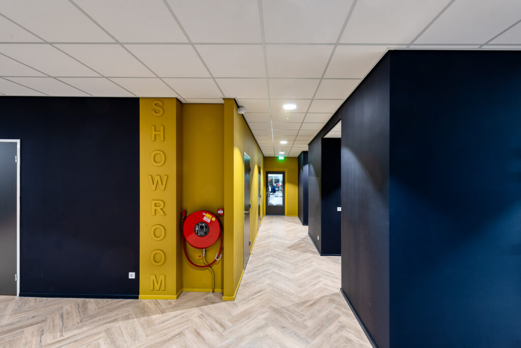 Steriel ruimte voor systeemplafond