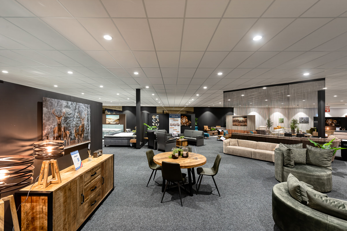 Led Downlighter in winkel